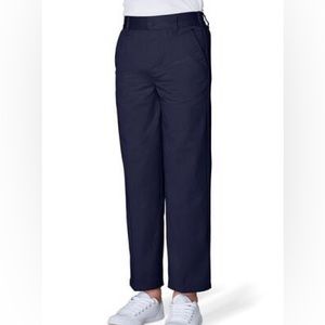 FRENCH TOAST (2 pairs) Boys’ Pull-On Relaxed Fit Stretch Twill Pant in Navy